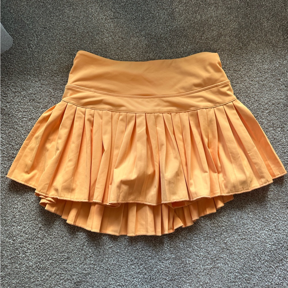 GoldHinge orange skirt